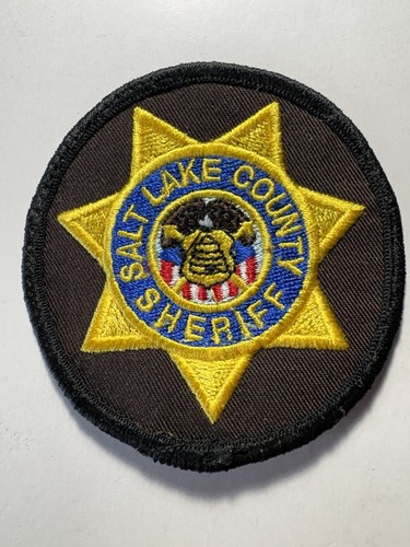 Salt Lake County Utah Sheriff Patch