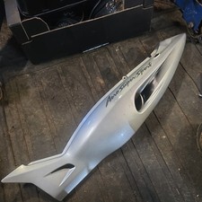 Yamaha YZF600 Thundercat Silver Left Rear Tail Fairing Panel 1996-2003 TC34