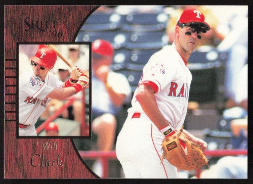 1996 Select Will Clark #97 card