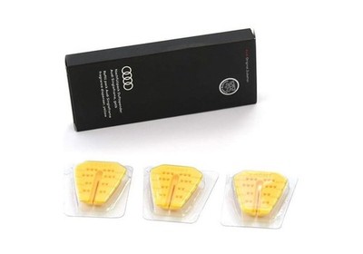 3 Ersatzpatronen Gelb 81A087009B für Audi Lufterfrischer