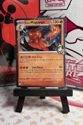 Ethan's Magcargo 036/182 Destined Rivals Cosmos Holo Blister Exclusive NM