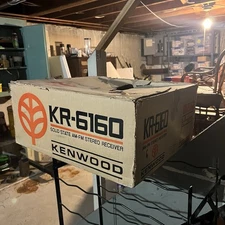Kenwood KR-6160  Stereo Receiver Factory Box - Box Only