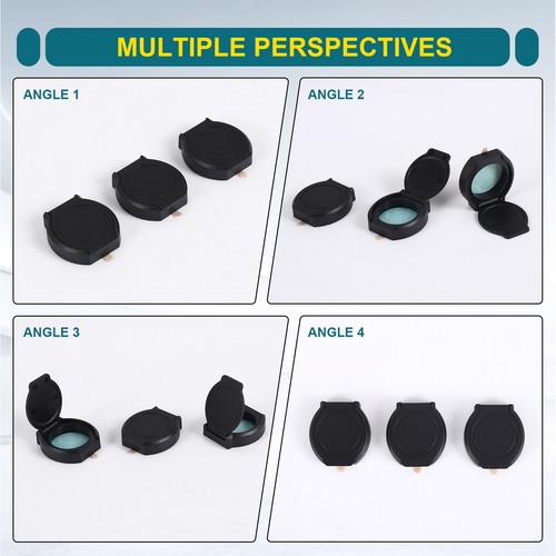 3 Camera Covers Camera Lens Dustproof Dust Cover Webcam Cover Protects1612 - Afbeelding 3 van 7
