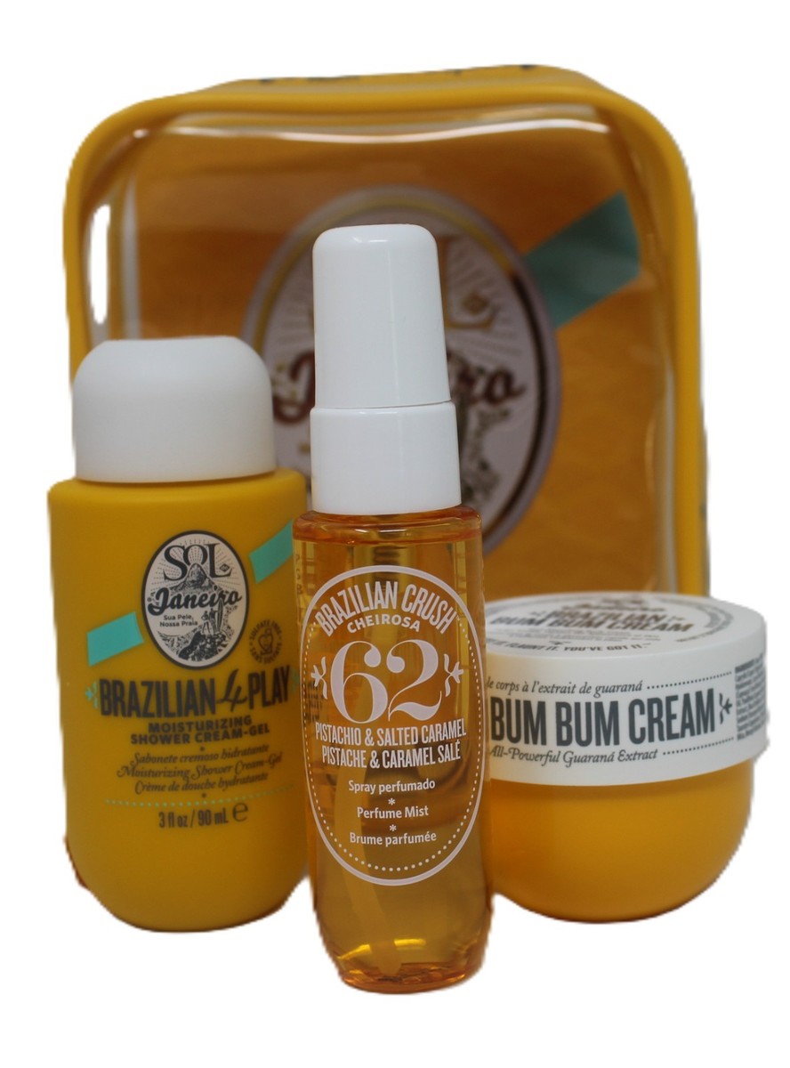 Sol de Janeiro Jet Set Brazilian Bum Bum Cream Shower Gel Body