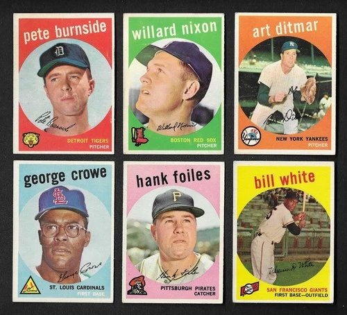 1959 Topps Baseball: OFF GRADE Choose Your Card (#201 - #375) FREE SHIPPING! - product listing photo