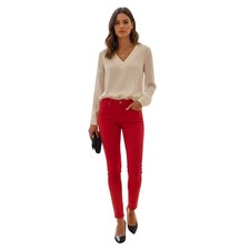 PAIGE Vintage Peg Skinny Jeans Red Dutch Apple 26x29 Mid Rise Made in USA -NOS