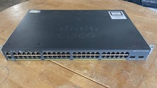 Cisco Catalyst 2960-X WS-C2960X-48TD-L 48-Port Gigabit Network Switch Stack