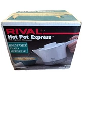 Vintage 1990s Rival Hot Pot Express 4070 | Electric Kettle Tea Pot NEW In Box!