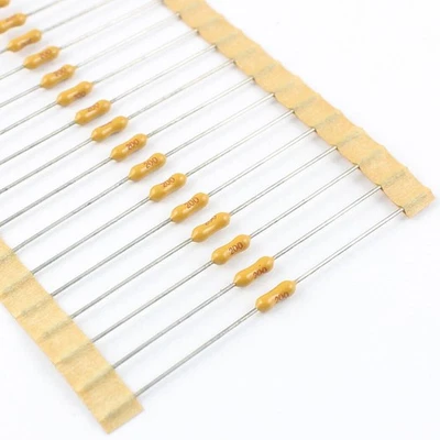10Pcs Littelfuse LF Very Fast Acting Pico Axial Fuse 0.2A 200mA 125V 0491.200 - Bild 1 von 2