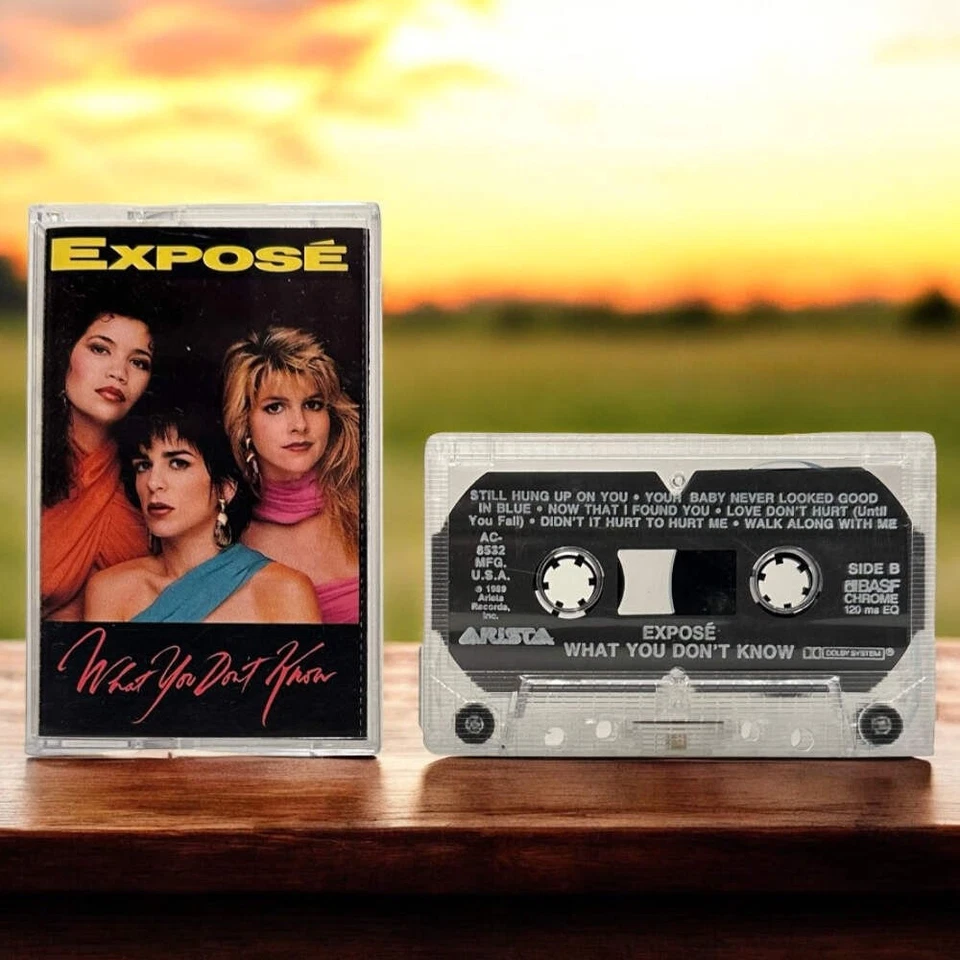 •EXPOSE - WHAT YOU DON’T KNOW• ~1989 OG PRESSING~ (CASSETTE TAPE) - Image 3 of 4