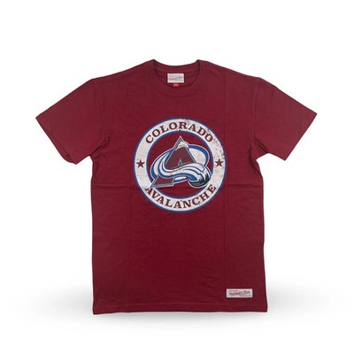 Colorado Avalanche NHL Mitchell & Ness Legendary Slub 3.0 T-Shirt Rot