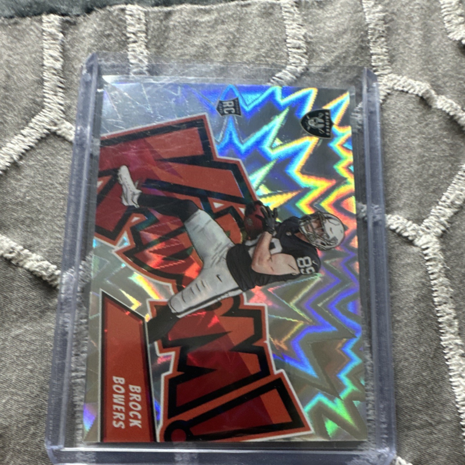 2024 Panini Absolute Football Kaboom! Brock Bowers Rookie #11 Las Vegas Raiders