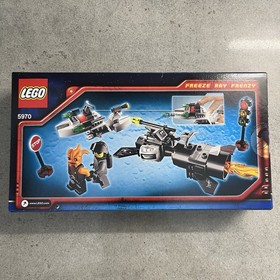 Lego Space Police Set 5970 Freeze Ray Alien Kranxx Stop Light Sign Mini Figures