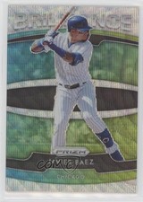 2020 Panini Prizm Brilliance Blue Wave Prizm 58/60 Javier Baez #B-5 on6