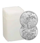 Roll of 20 - 1 Troy oz Eric Bloodaxe Design .999 Fine Silver Round...