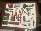 Vintage G.I. Joe Weapons Equipment Accessories Helmet Backpack Lot
