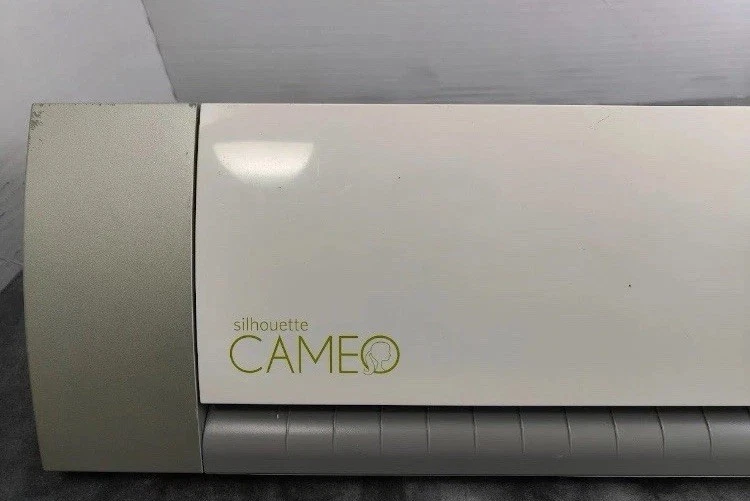 Cortador de matriz Silhouette Cameo 4 E158051 9T86 testado liga sem cabo de alimentação - Imagem 2 de 4