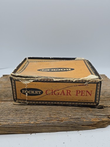 Penna vintage a forma di sigaro marca "Rocket" - lotto di 30 pezzi in scatola da esposizione al dettaglio - Foto 3 di 6