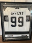 Wayne Gretzky Signed Hockey Jersey #99 LA Kings Autographed Framed