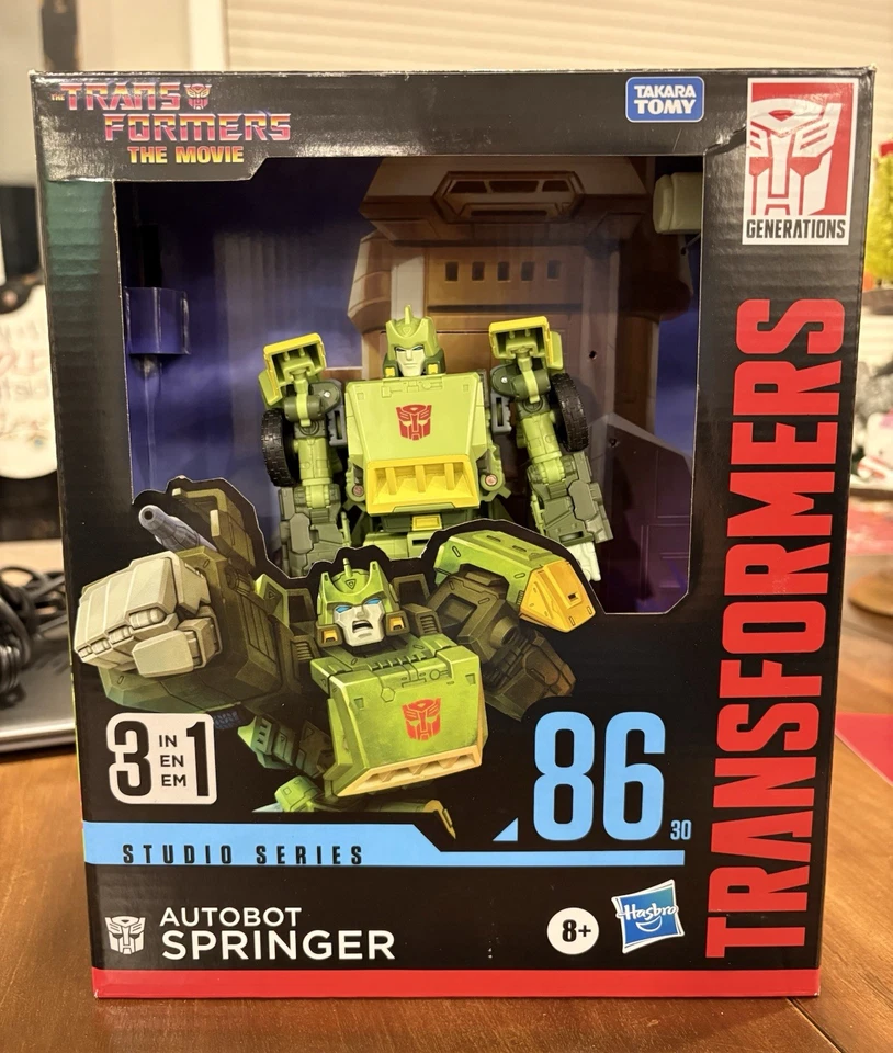 Hasbro Transformers The Movie Studio 86 Series Springer Never Transformed! - Image 2 of 4