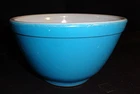 Very Early Pyrex Dark Blue #401 Mixing Bowl 1-1/2 pint