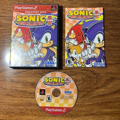 Sonic Mega Collection Plus Greatest Hits (Playstation 2 Ps2) Complete