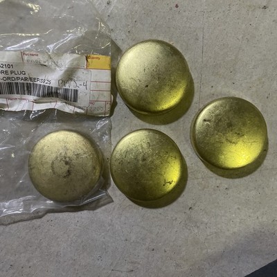Set Of FOUR 3852101 Volvo Penta / OMC Core / Freeze Plugs - OEM Parts