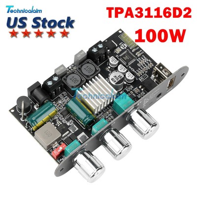 ZK-1001U 100W Mono Bluetooth Audio Power Amplifier Module Bass Treble TPA3116D2