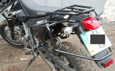 SUZUKI DRZ 400 SM COMPLETE RACK LUGGAGE SYSTEM BIKE MOTORCYCLE