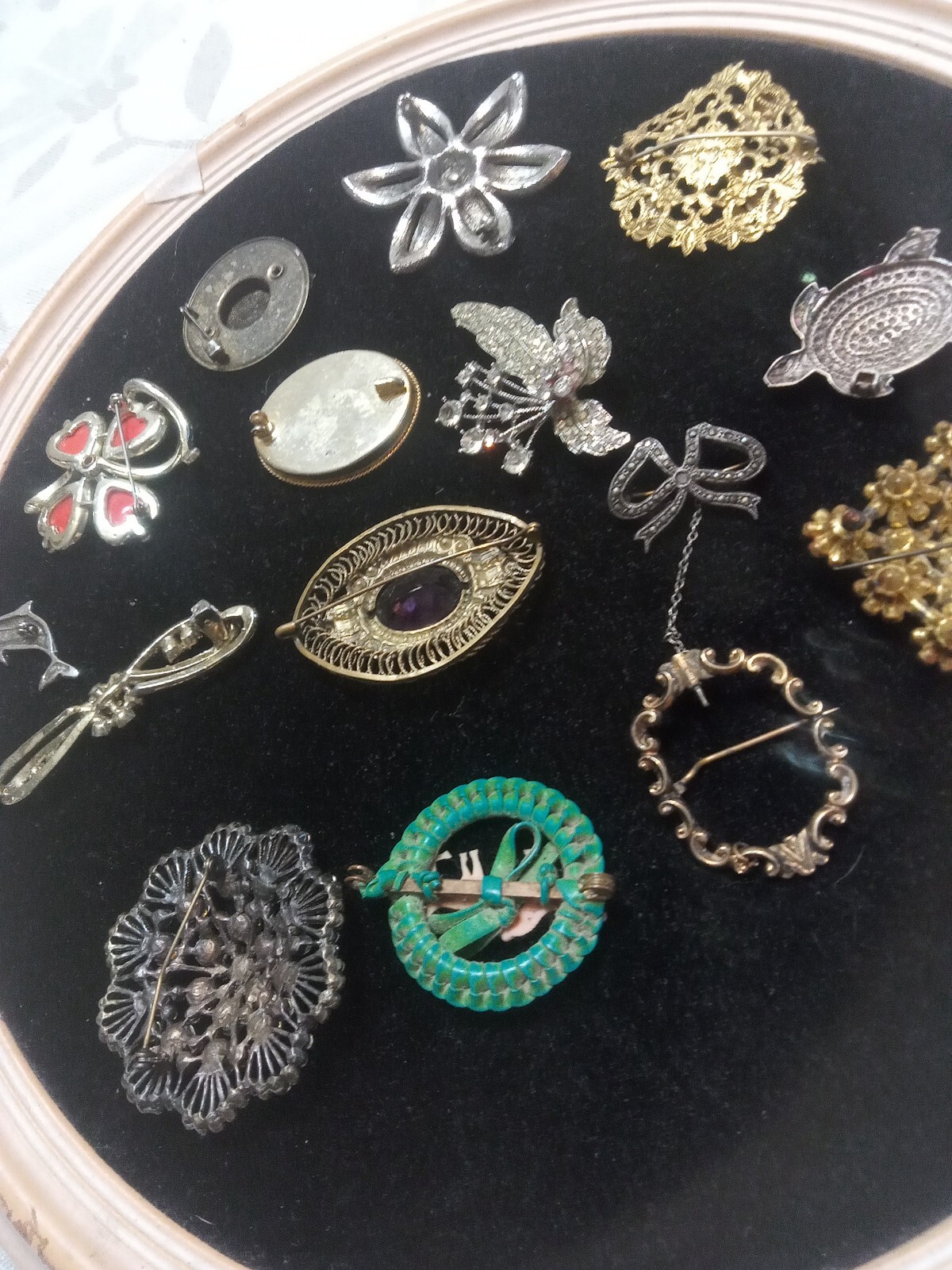 Vintage Brooches Bulk Lot x 15 eBay