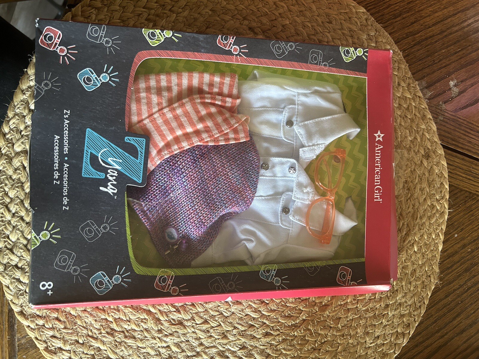 American Girl Z Yang's acessories for 18'' doll clothes suit Z's New in box