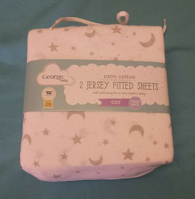 asda fitted cot sheets