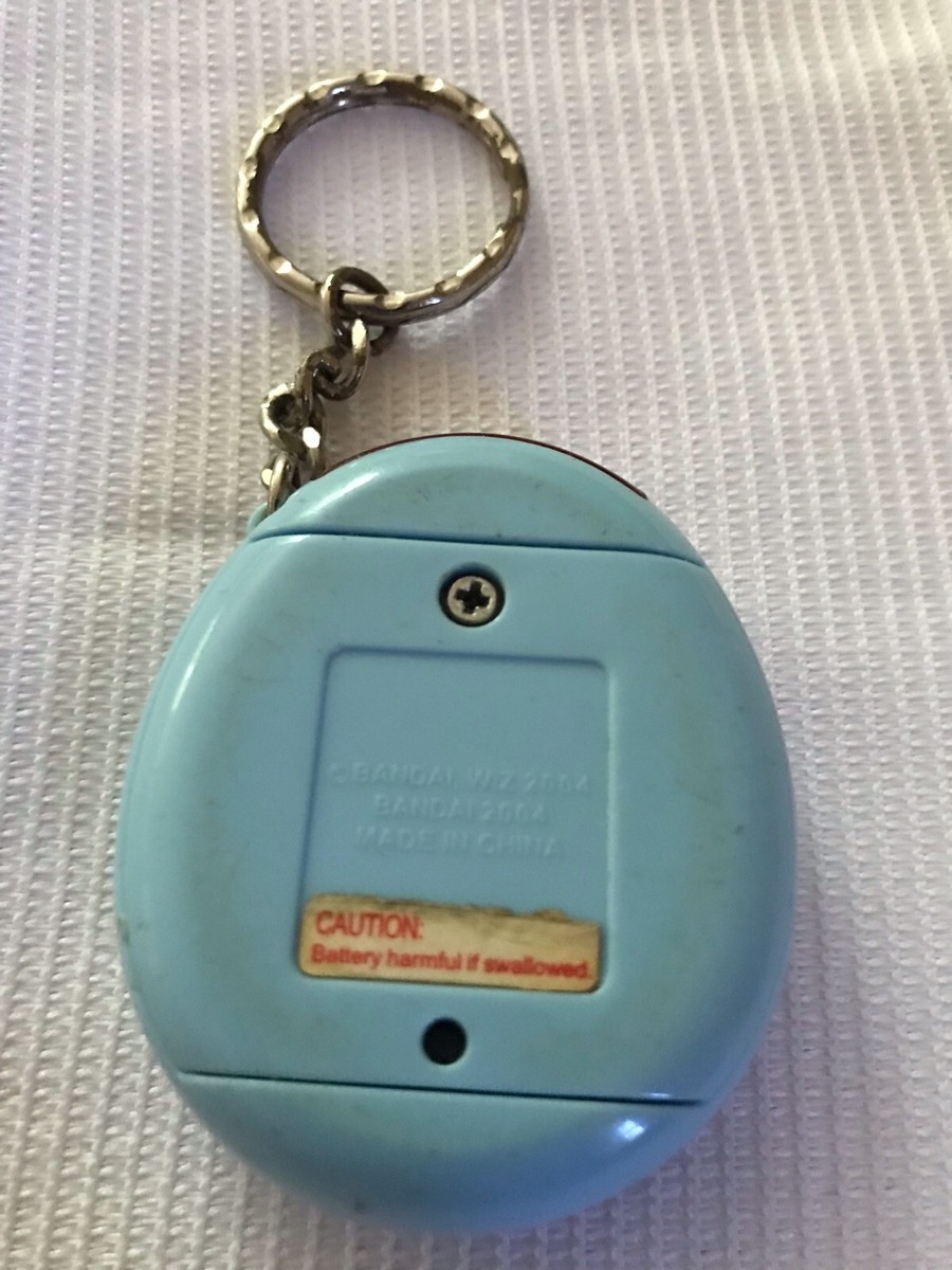 BanDai Tamagotchi Connection v2 Light Blue Shell W/ Flowers, Hot