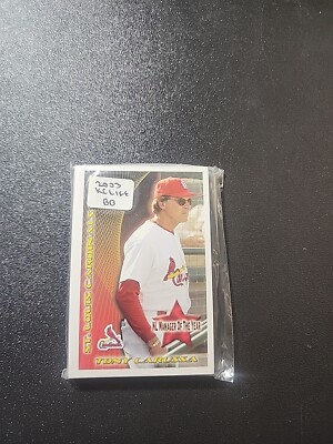 2003 K C Life St Louis Cardinals Team Set 24 Cards