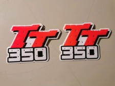 Yamaha TT350Tankaufkleber Aufkleber retro