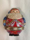 Russian Santa Claus Hand Carved From Solid Wood Painted, Detailed, Lacquer Seal — photo 2