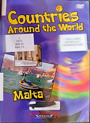 Countries Around the World MALTA (Ex-Library DVD)