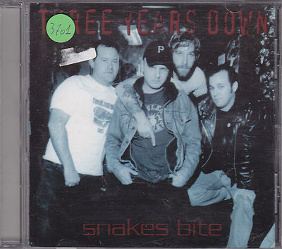 THREE YEARS DOWN - Snakes Bite CD