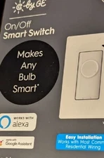 C by GE No Hub Required On/Off 3-Wire Wi-Fi Smart Switch