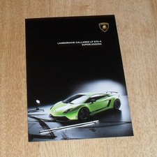 Lamborghini Gallardo LP560-4 Superleggera A5 Sized Brochure 2010-2011