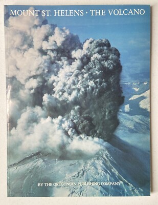 Vintage Mount St Helens The Volcano By The Oregonian Publishing Company 1980