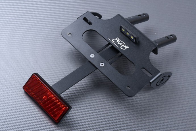Support de plaque d'immatriculation moto ZX-10R pour sorties piste et route
