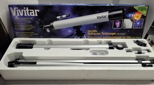Vivitar 50x/100xRefractor Telescope With Tripod Lens Cap 50x 100x Lens Complete