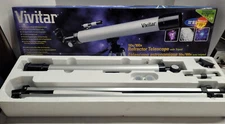 Vivitar 50x/100xRefractor Telescope With Tripod Lens Cap 50x 100x Lens Complete