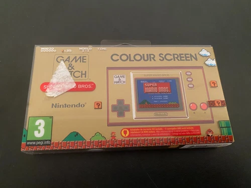 Super Mario Bros. 35TH Anniversary Limited Edition Console Nintendo Game & Watch