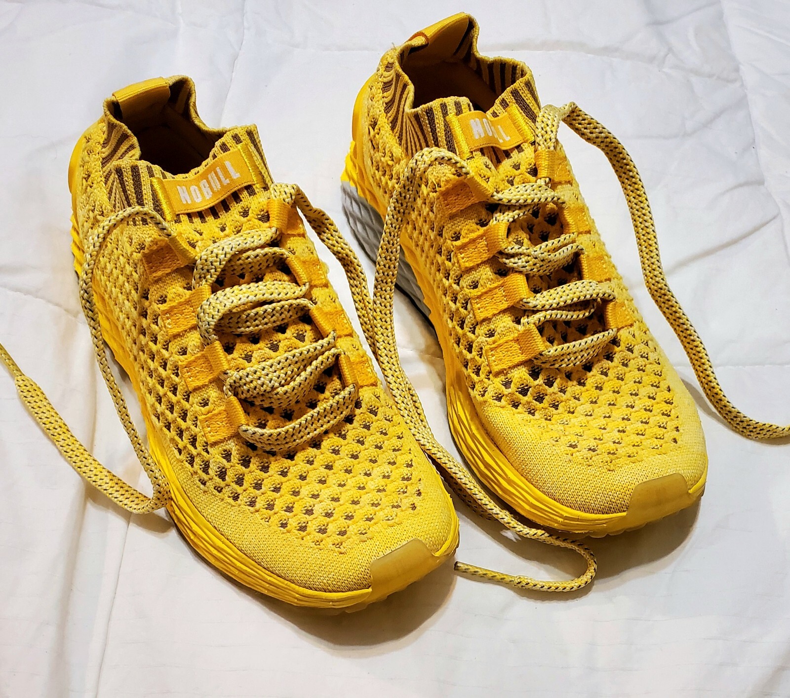 SAOLA Scarpe runner in maglia per tutto il giorno giallo goccia limone donna 7 5 uomo 6