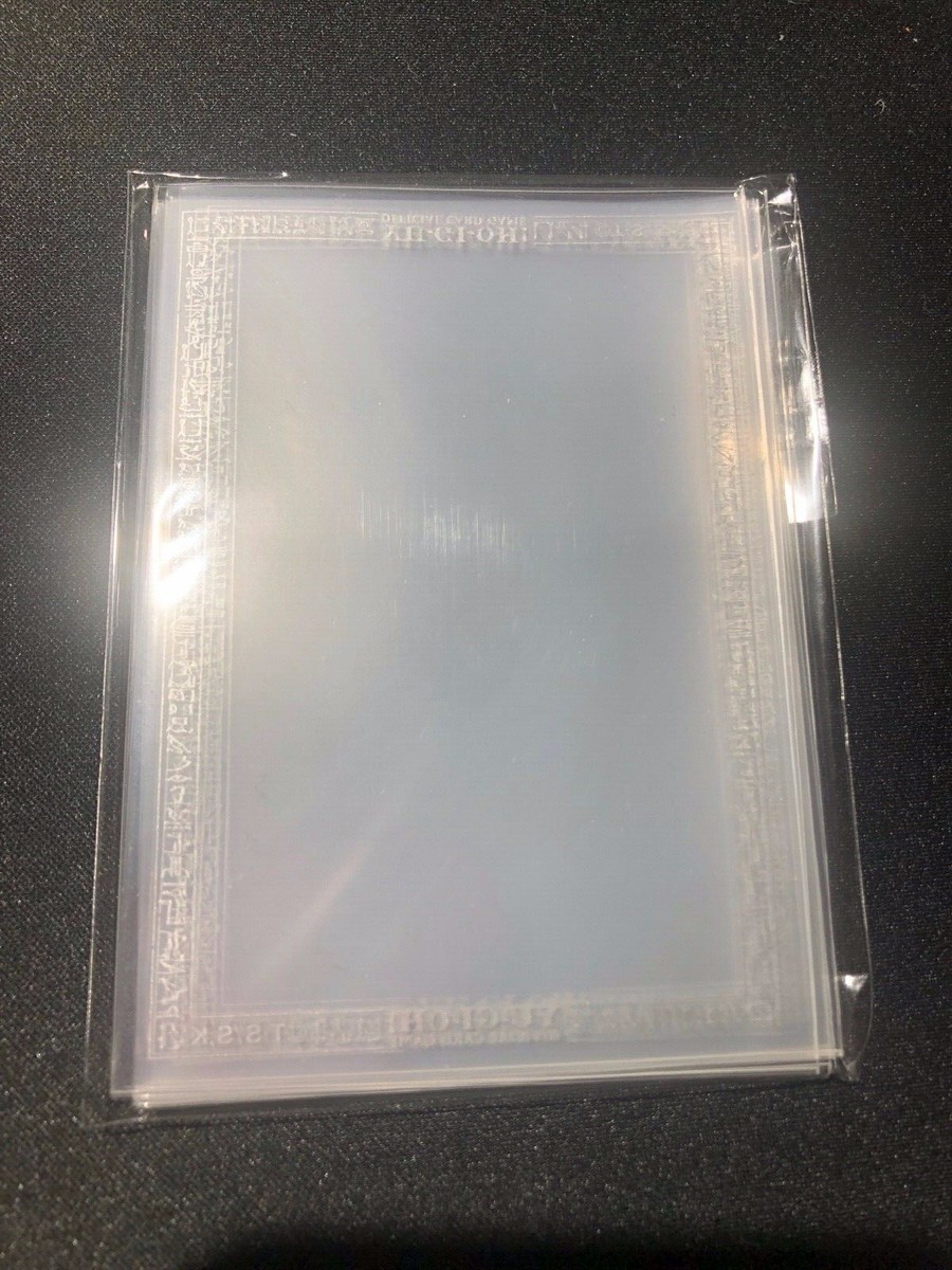 egyptian card sleeves YuGiOh Official OCG Egyptian hieroglyphics double sleeves limited edition  (10c)