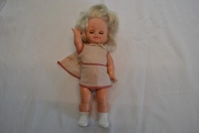 POUPEE MATTEL 1967 TETE ITALIE CORPS HONG KONG PILE VINTAGE JOUET DOLL - Photo 1/4