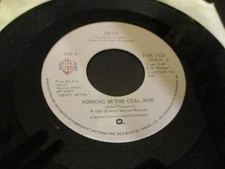 1981 DEVO Working In The Coal Mine +Race Of Doom Canada 7" Warner Bros FWB 0526