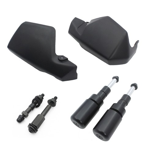 Handguard Kit For Suzuki V-Strom DL650 Knuckle Covers Bar Ends Lever Pivot Bolts - Picture 8 of 19